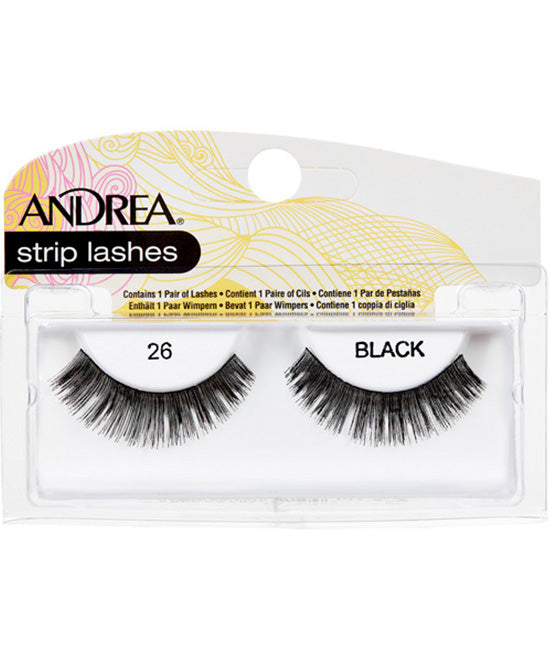 ANDREA STRIP LASH 26 BLK