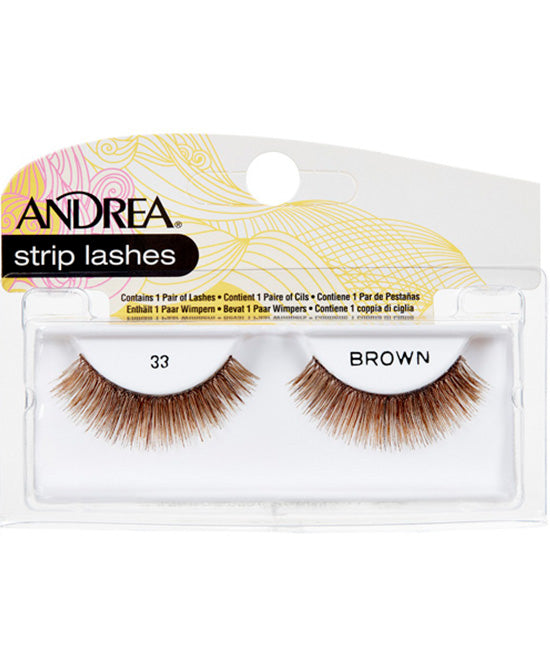 ANDREA STRIP LASH 33 BROWN