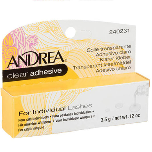 ANDREA PERMALASH ADHESIVE CLEAR 0.12OZ