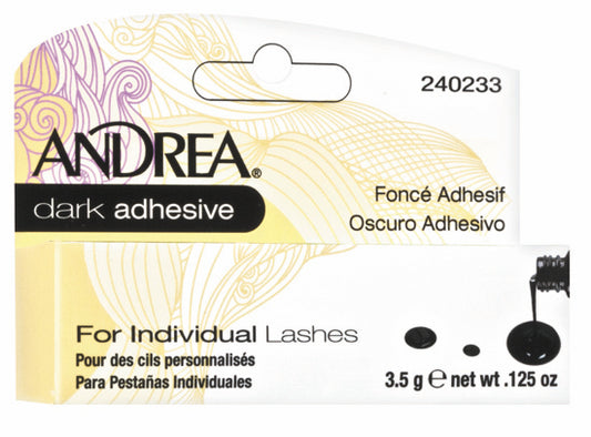 ANDREA PERMALASH ADHESIVE DARK 0.12OZ