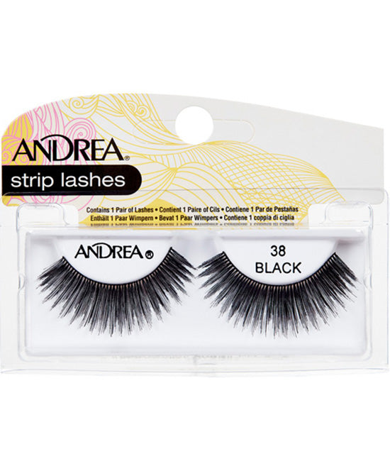 ANDREA STRIP LASH 38 BLK