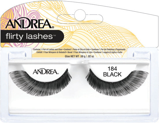 ANDREA FLIRTY LASH 184 BLK
