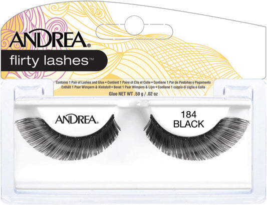 ANDREA FLIRTY LASH 184 BLK