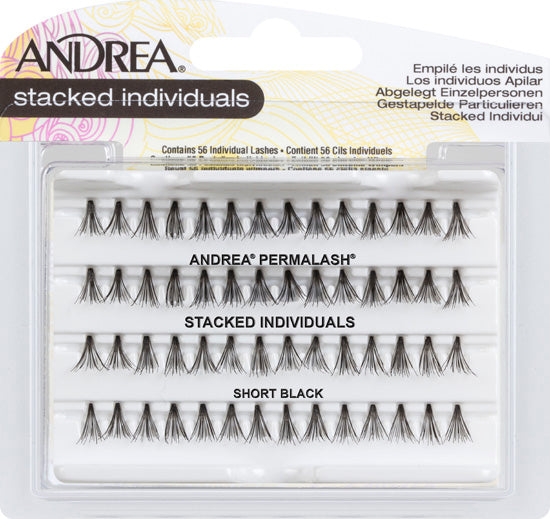 ANDREA INDIVIDUAL STACKED SHORT BLK