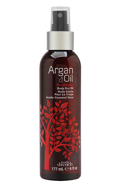 BODY DRENCH ARGAN OIL BODY DRY OIL 6OZ