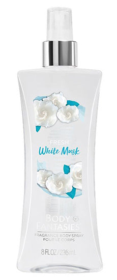 BODY FANTASY SG FRESH WHITE MUSK 8OZ/236ML