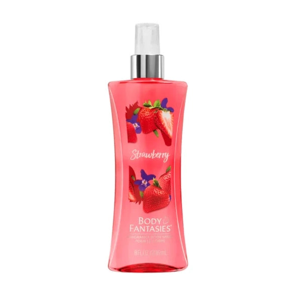 BODY FANTASY SIGNATURE STRAWBERRY 8OZ/236ML