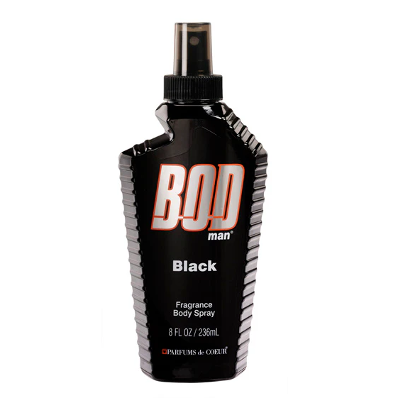 BODY FANTASY BOD BLACK 8OZ/236ML