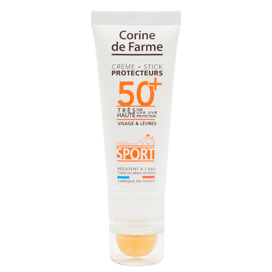 SUN SPF50+ Cream & Stick solaire SPORT