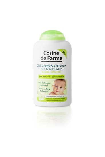 CORINE DE FARME BABY H&B WASH 250ML (008255)