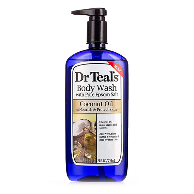 Dr. Teal’s BODY WASH COCONUT OIL 24OZ
