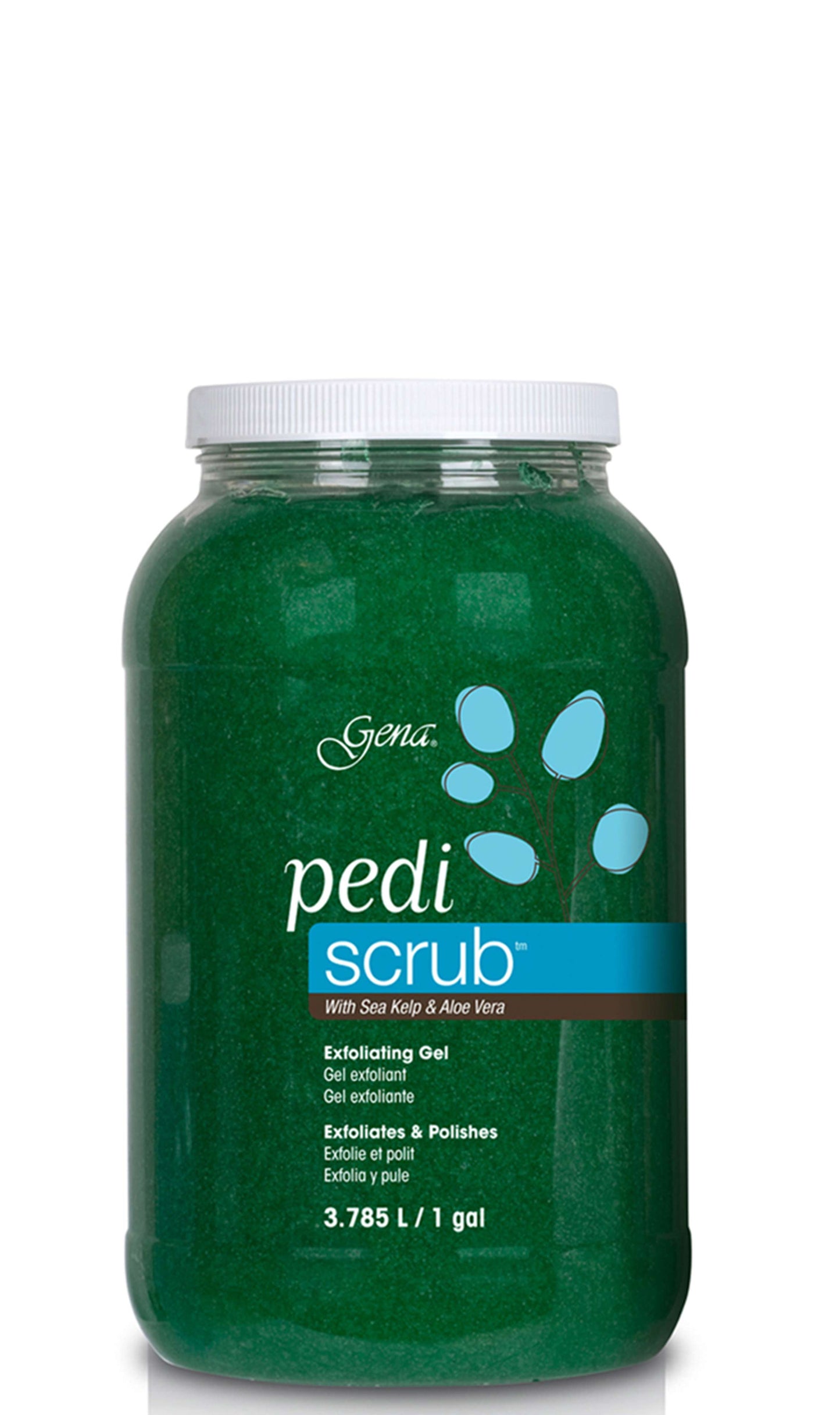 GENA PEDI SCRUB GALLON 3.785L