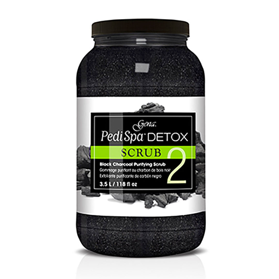 GENA PEDI SPA DETOX CHARCOAL SCRUB GALLON