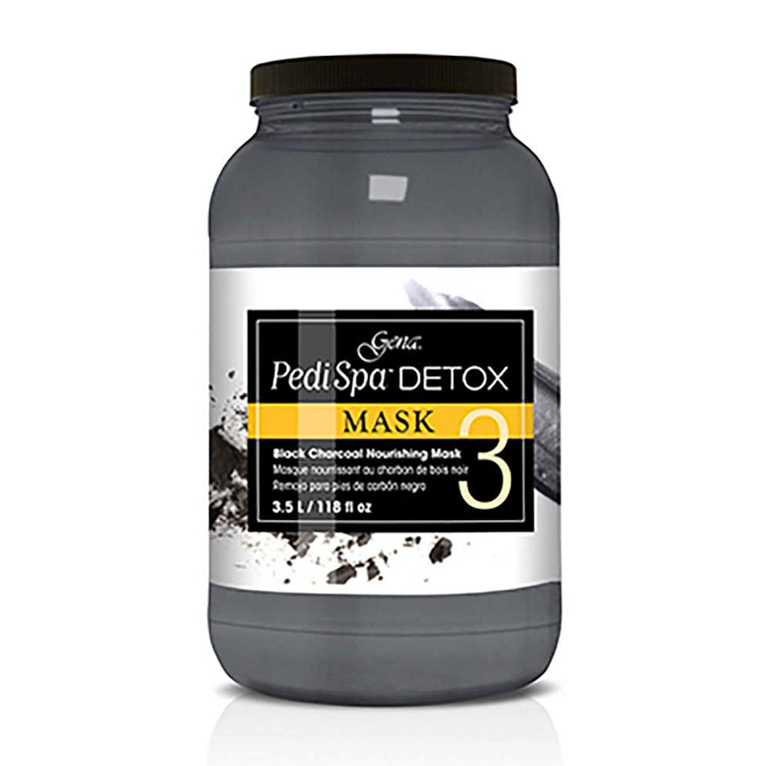 GENA PEDI SPA DETOX CHARCOAL MASK GALLON