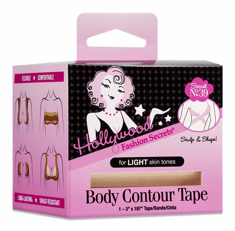 HOLLYWOOD F SECRETS Body Contour Tape LIGHT