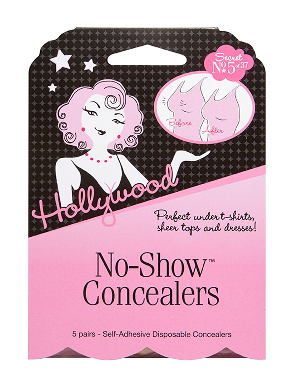 HOLLYWOOD F SECRETS NoShow Concealers 5 pairs Disposable