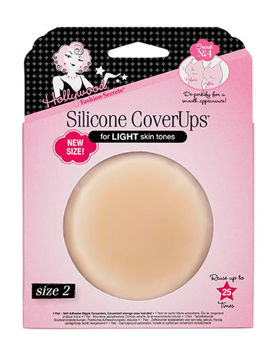 HOLLYWOOD F SECRETS Silicone CoverUps SIZE 2 LIGHT