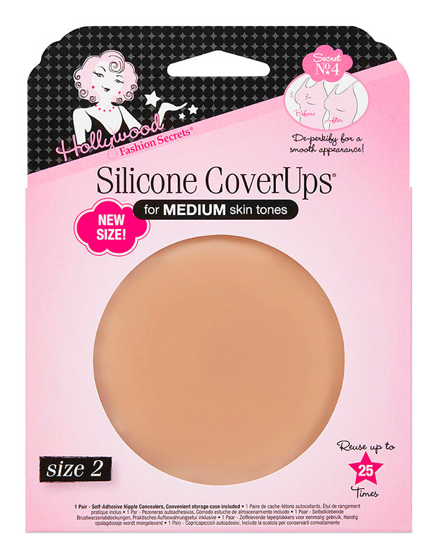 HOLLYWOOD F SECRETS Silicone CoverUps SIZE 2 MEDIUM