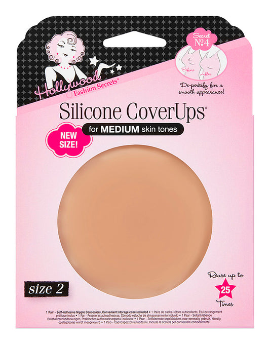 HOLLYWOOD F SECRETS Silicone CoverUps SIZE 2 MEDIUM