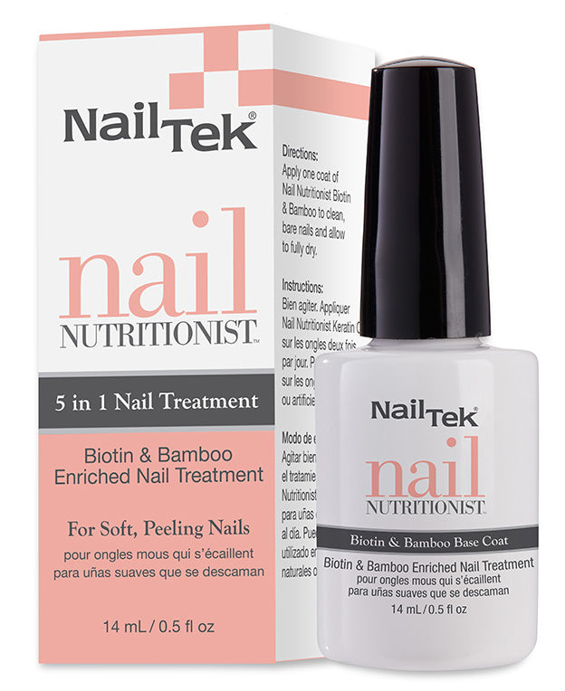 NAIL TEK NAIL NUTRITIONIST BAMBOO & BIOTIN 0.5oz