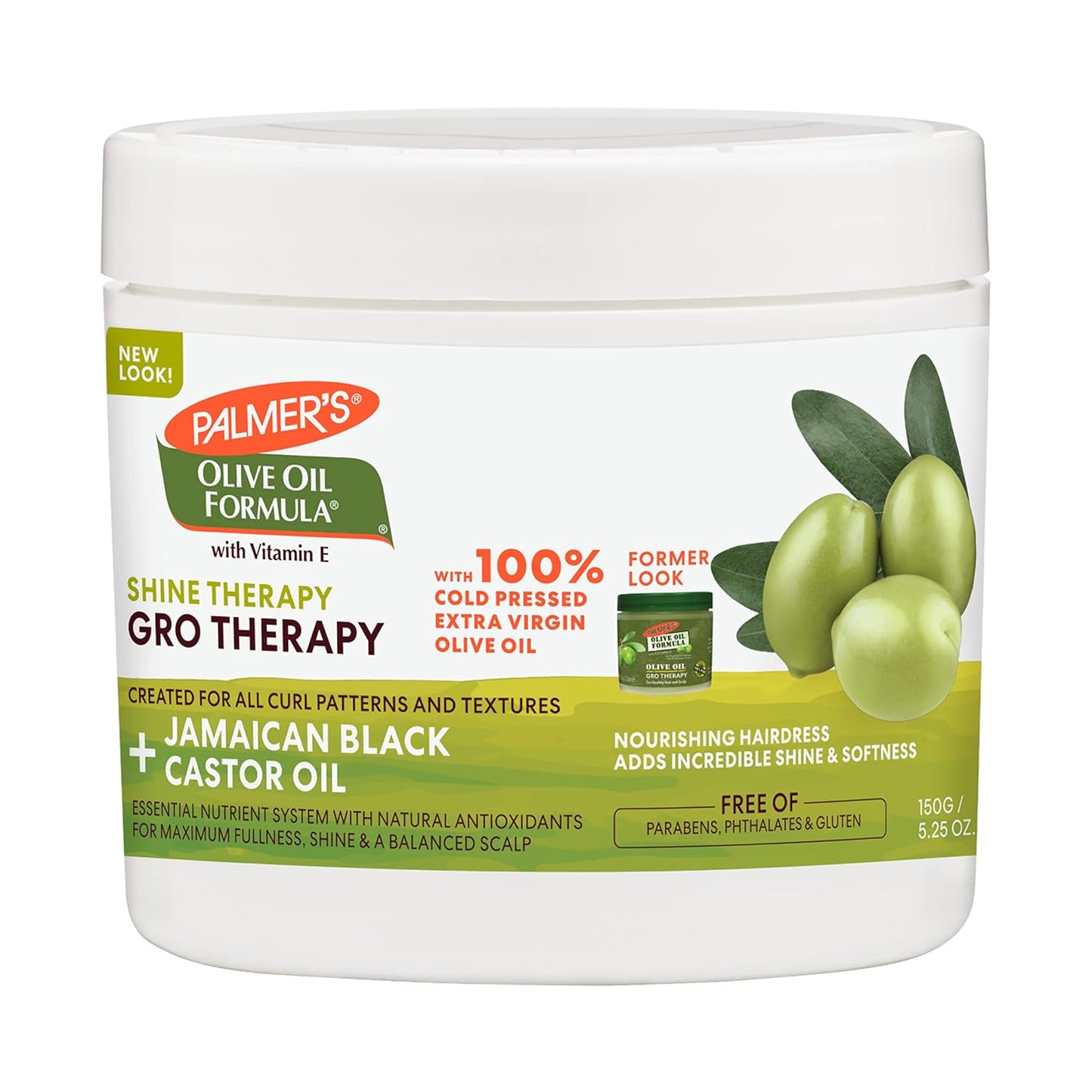 PALMERS OLV OIL Gro Therapy Jar 5.25OZ