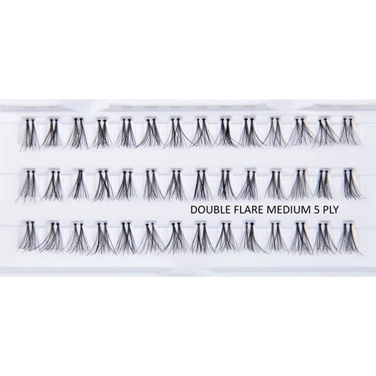 SANE EYELASHES DOUBLE FLARE M 10 PLY
