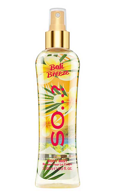 SO FRAGRANCE Bali Breeze B.Mist 200ml