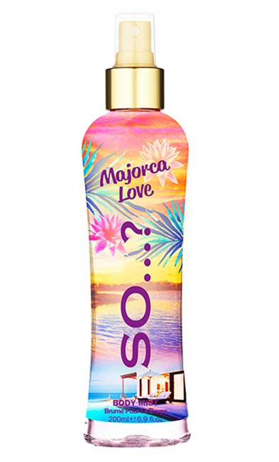 SO FRAGRANCE Majorca Love B.Mist 200ml