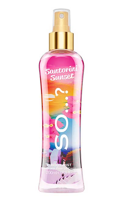 SO FRAGRANCE Santorini Sunset B.Mist 200ml