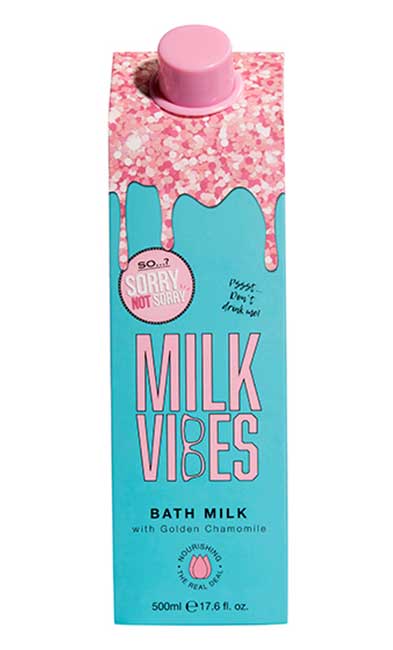 SO FRAGRANCE Sorry Not Sorry Turq Milk Vibes Bath Milk 500ml