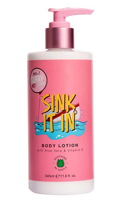 SO FRAGRANCE Sorry Not Sorry Pink Sink It In B.Lotion 345ml