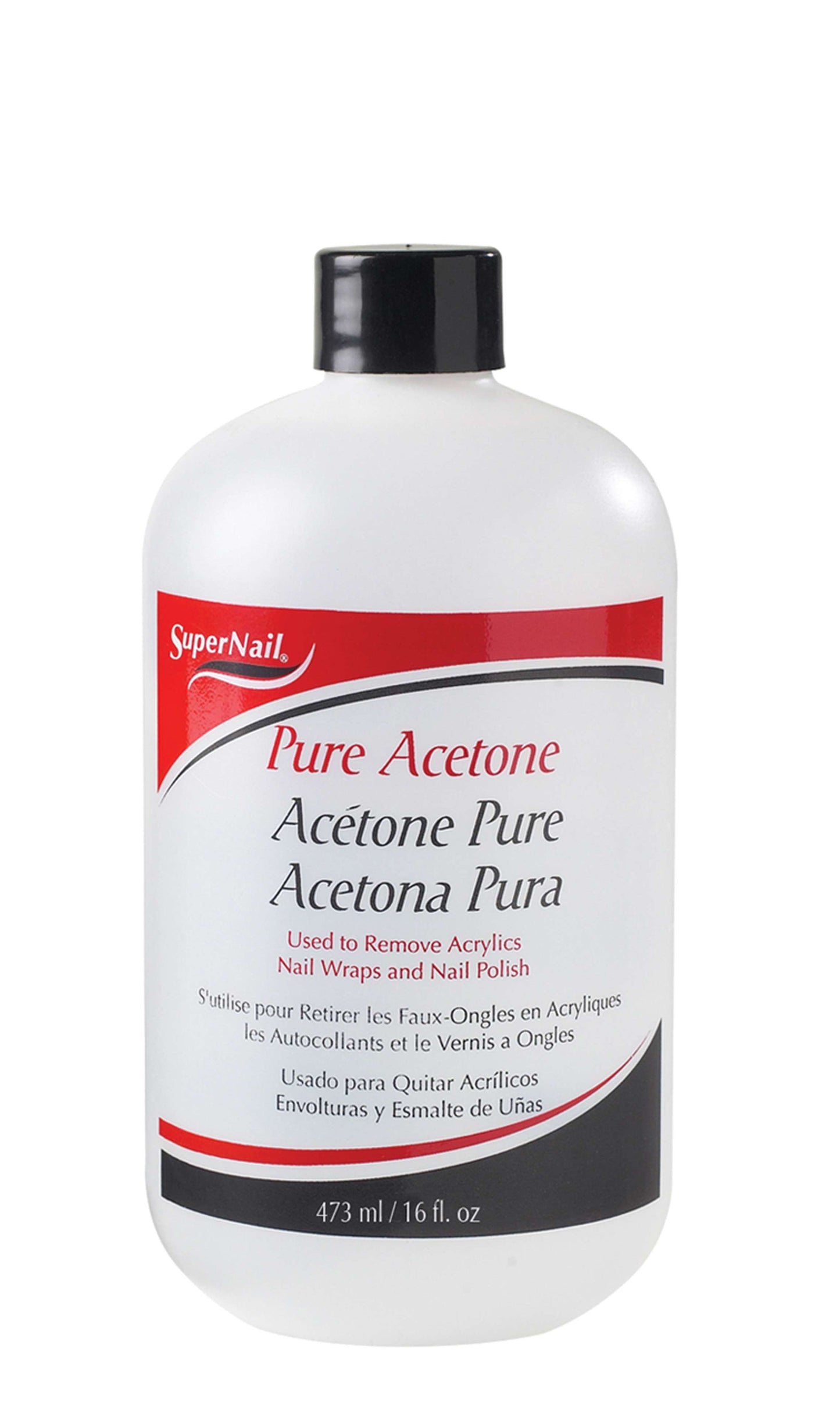 SUPER NAIL PURE ACETONE 16OZ