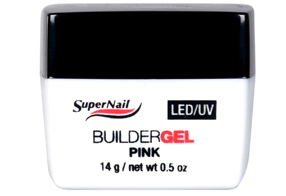 SUPER NAIL LED/UV BUILDER PINK 0.5OZ