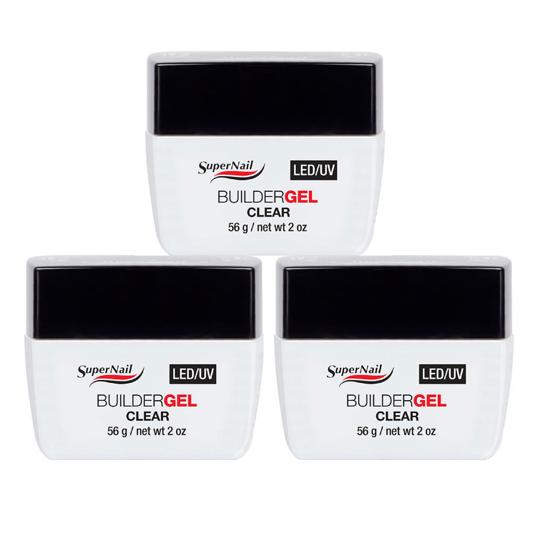 SUPER NAIL TRI CLEAR GEL 2OZ