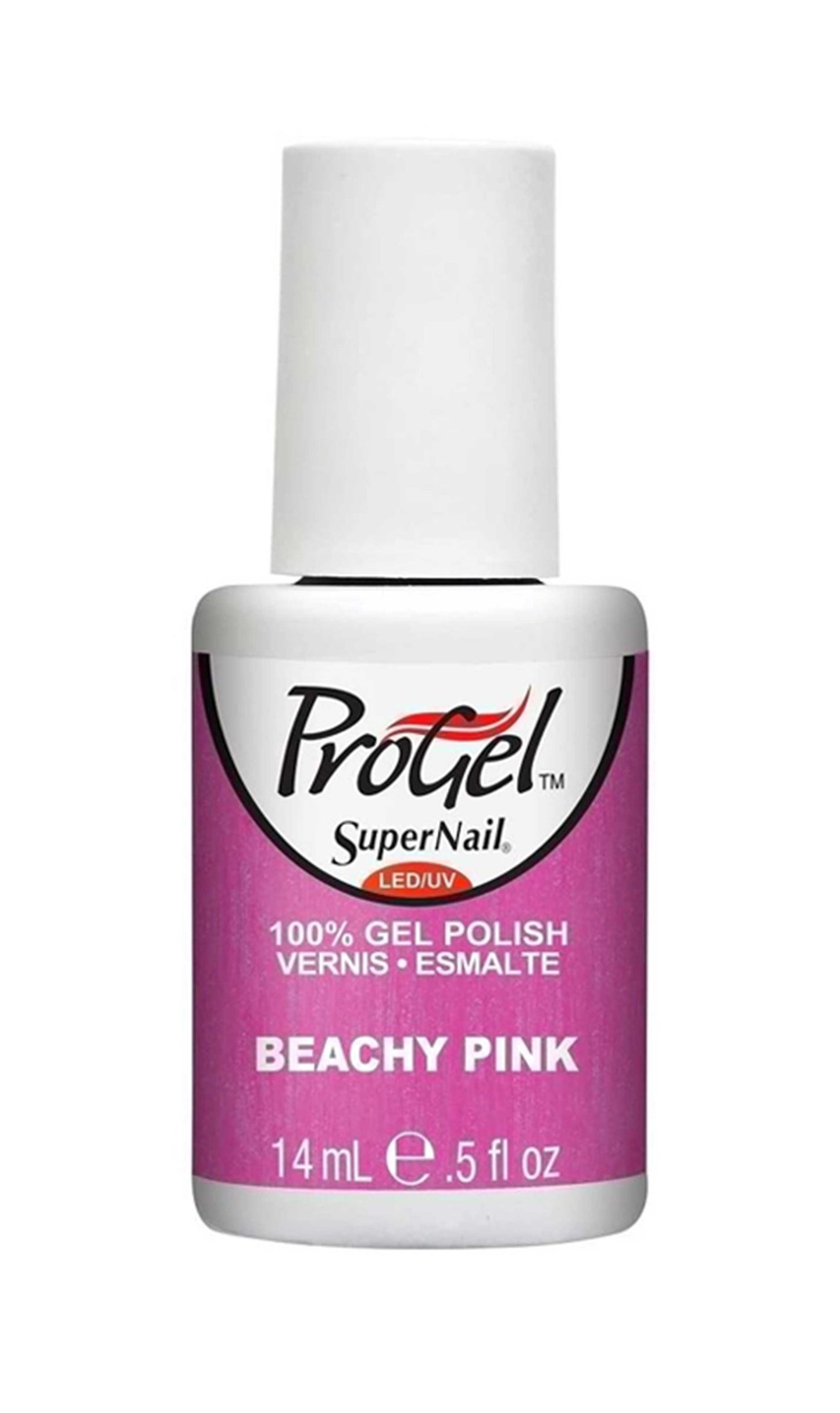 SUPER NAIL PROGEL BEACHY PINK 0.5OZ