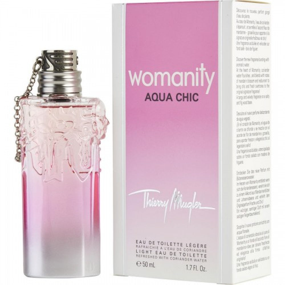 THIERRY MUGLER WOMANITY AQUA CHIC EDT 50ML