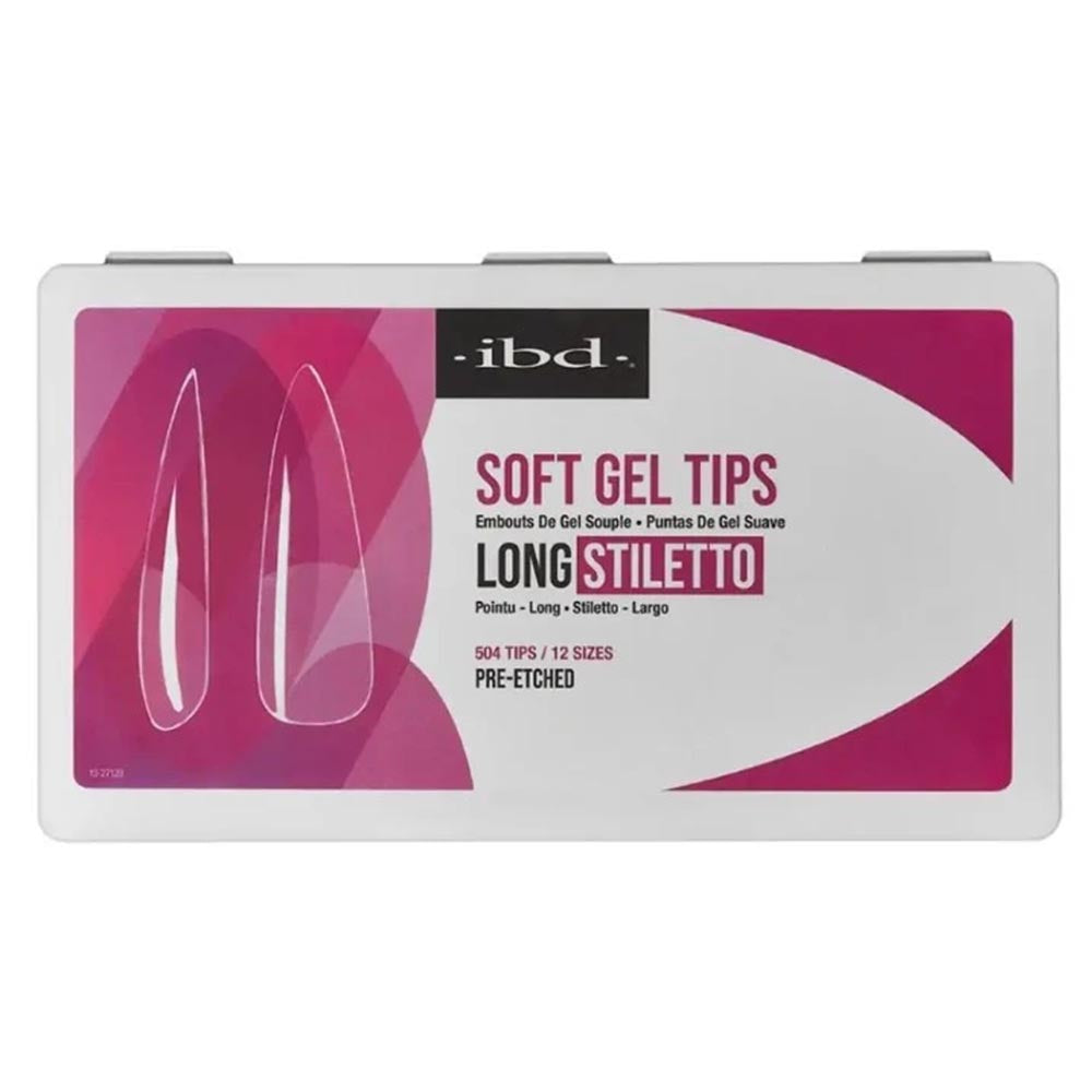 IBD Soft Gel Tips – Long Stiletto