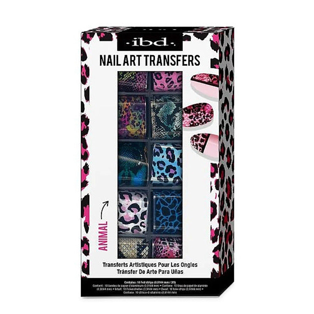 IBD Nail Art Transfers – Animal Print