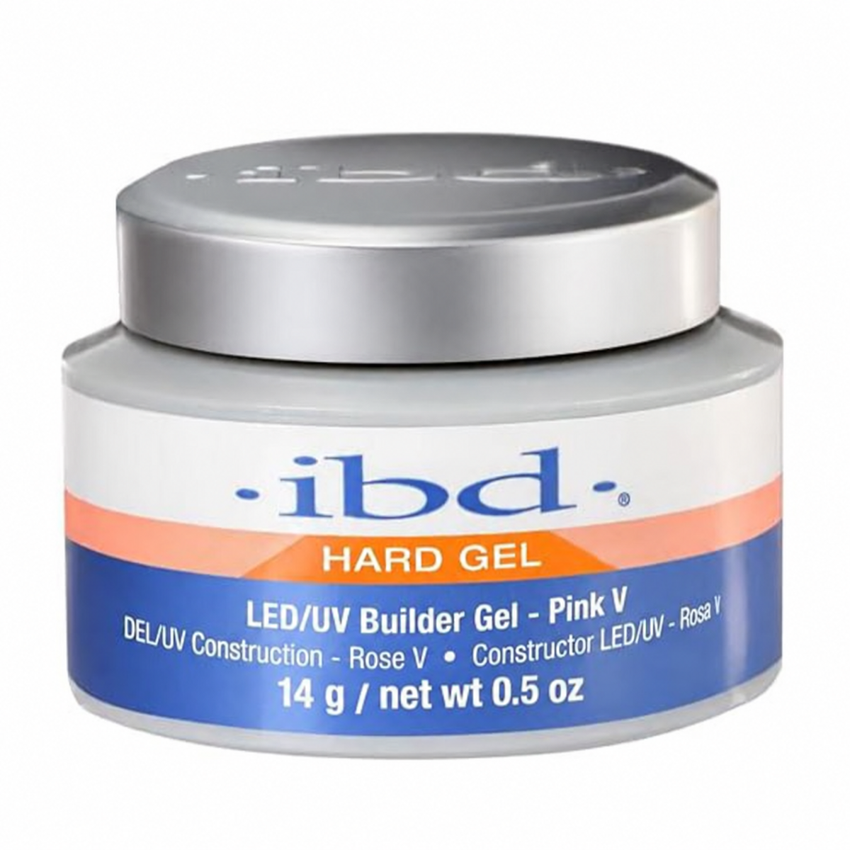 IBD Hard Gel Builder Gel – Pink V ( 15 g / 0.5 oz)