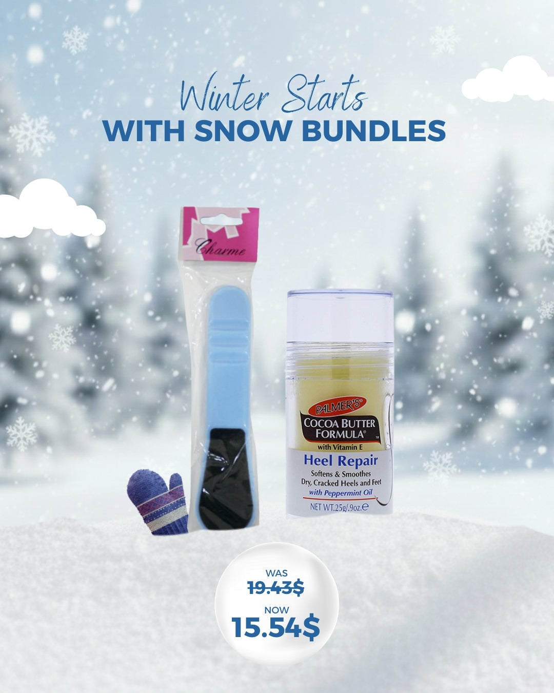 Palmer's Cocoa Butter Feet Repair and File Set