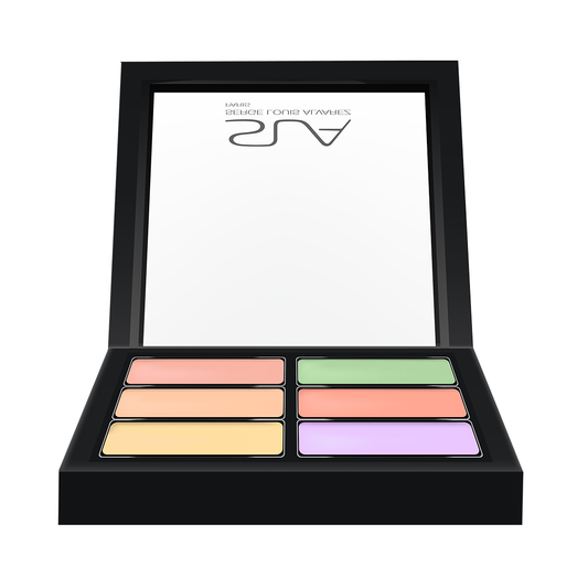 Serge Louis Alvarez Snatched 6 Colour Concealer Palette-Chromatic Shades