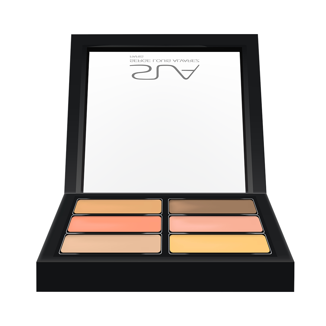 Snatched 6 Colour Concealer Palette- Light to Medium