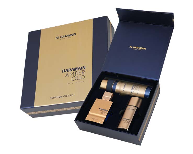 AL HARAMAIN AMBER OUD BLEU EDITION GIFT SET