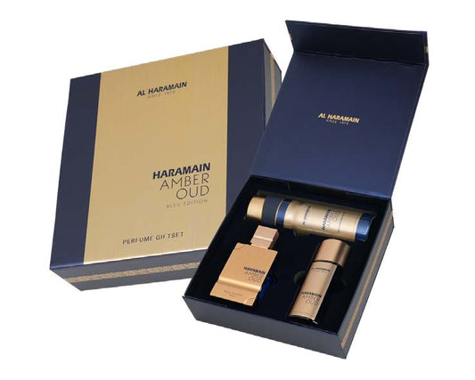 AL HARAMAIN AMBER OUD BLEU EDITION GIFT SET