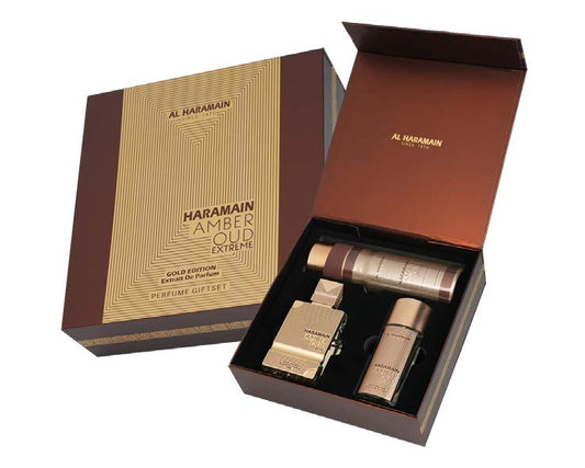 AL HARAMAIN AMBER OUD GOLD EDITION EXTREME GIFT SET