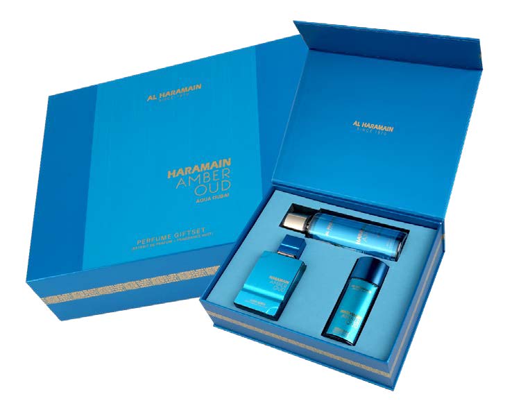 AL HARAMAIN AMBER OUD AQUA DUBAI GIFT SET