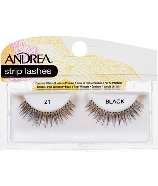 ANDREA STRIP LASH 21 BLK