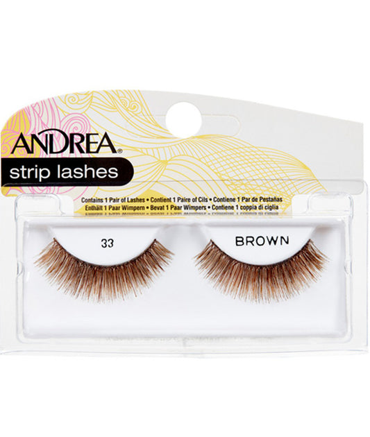 ANDREA STRIP LASH 33 BROWN