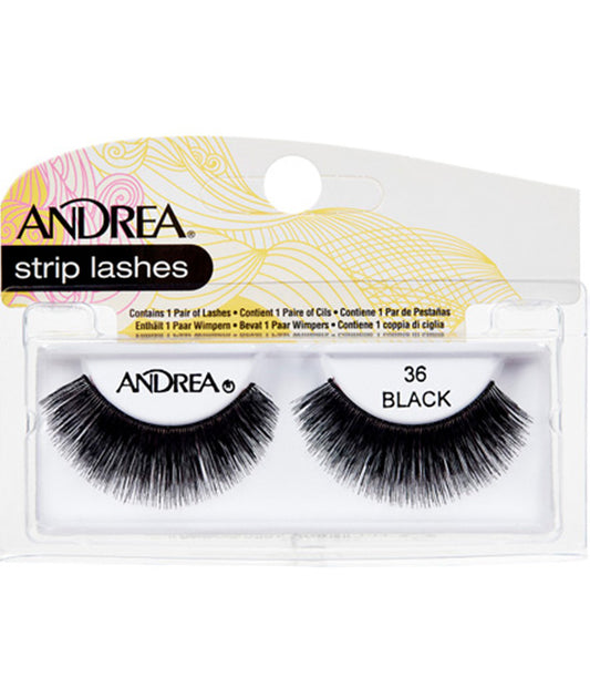 ANDREA STRIP LASH 36 BLK