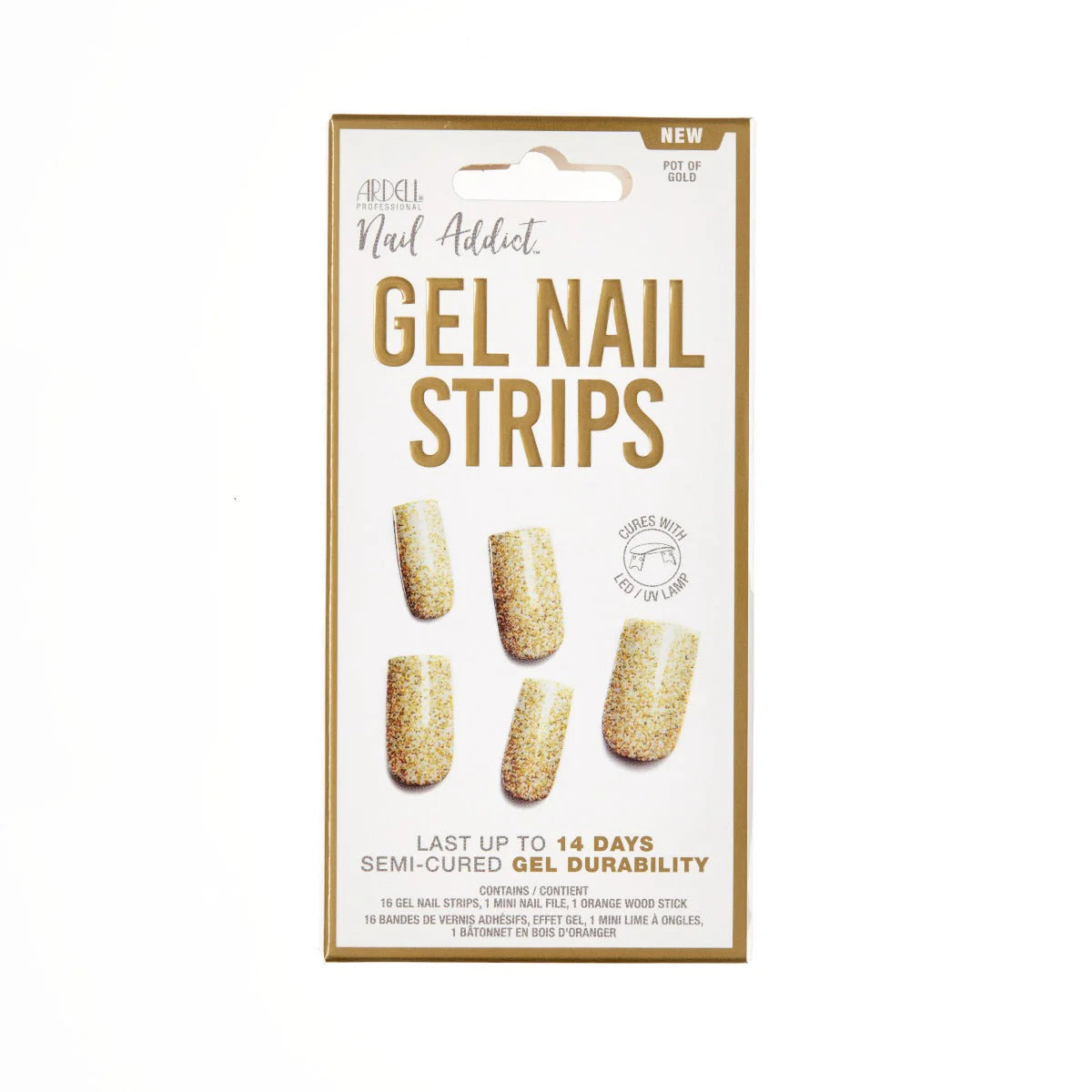 ARDELL GEL NAIL STRIPS POT OF GOLD